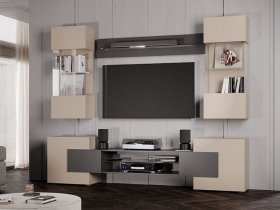 Гостиная Фэнтези (кашемир/графит) в Чернышевском - chernyshevskij.mebel-nsk.ru | фото