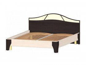 Кровать двуспальная 1,6 м Верона (Линаура) в Чернышевском - chernyshevskij.mebel-nsk.ru | фото