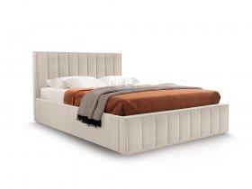 Кровать мягкая 1,6 Вена стандарт, вар.2 в Чернышевском - chernyshevskij.mebel-nsk.ru | фото
