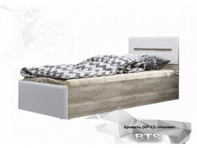 Кровать односпальная Наоми КР-12 в Чернышевском - chernyshevskij.mebel-nsk.ru | фото