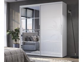Шкаф-купе Крафт-6 2,0м (белый) в Чернышевском - chernyshevskij.mebel-nsk.ru | фото