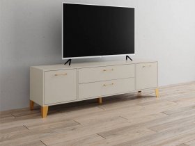 Тумба под ТВ Парус-13 (кашемир) в Чернышевском - chernyshevskij.mebel-nsk.ru | фото